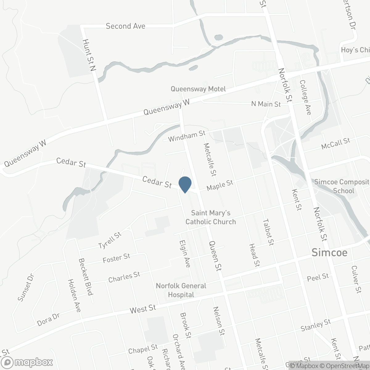 257 CEDAR Street, Simcoe, Ontario N3Y 2H8